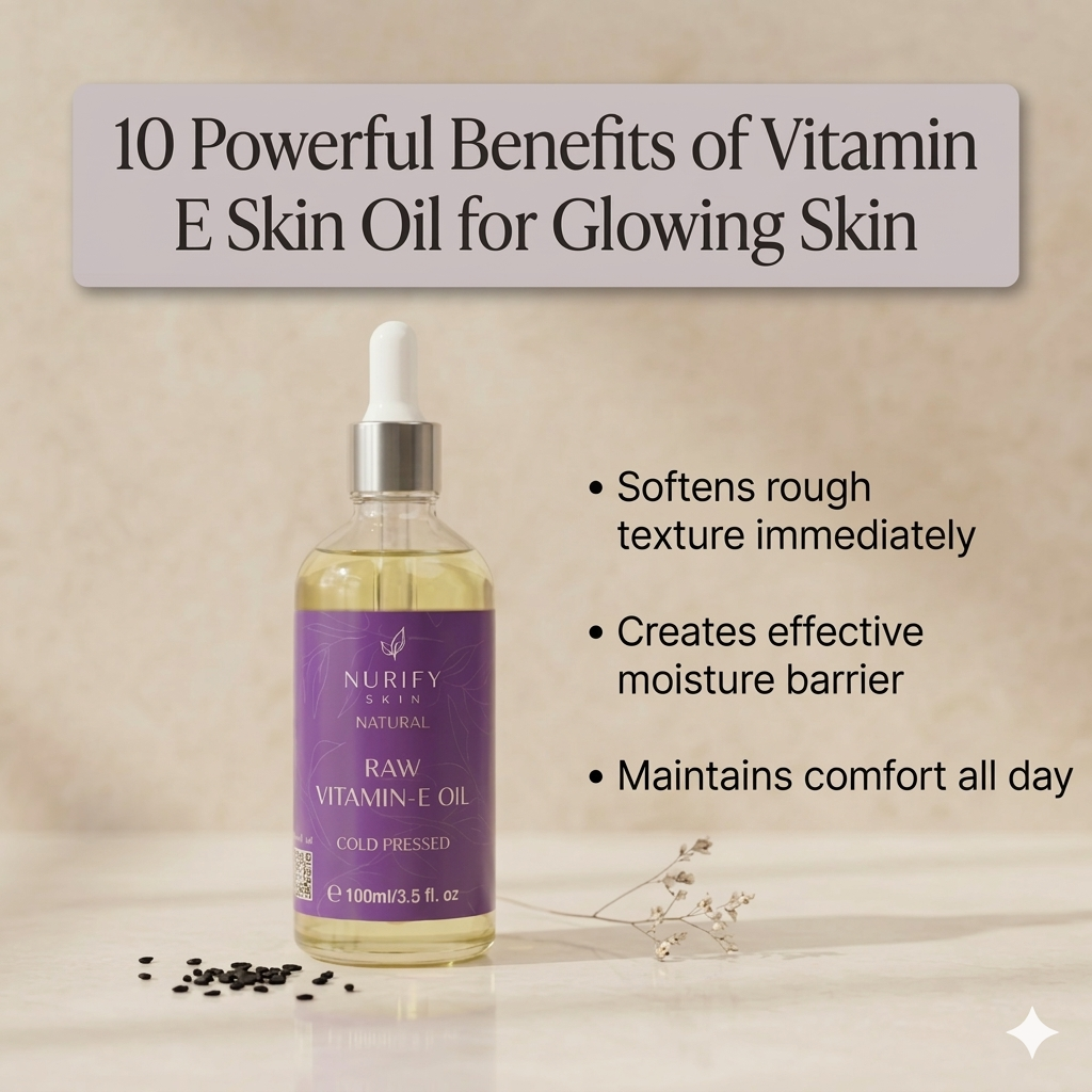 10 Powerful Benefits of Vitamin E Skin Oil for Glowing Skin