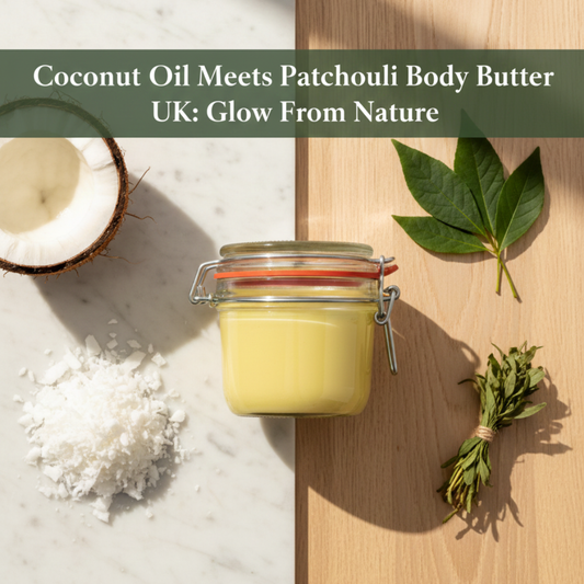 Coconut Oil Meets Patchouli Body Butter UK: Glow From Nature