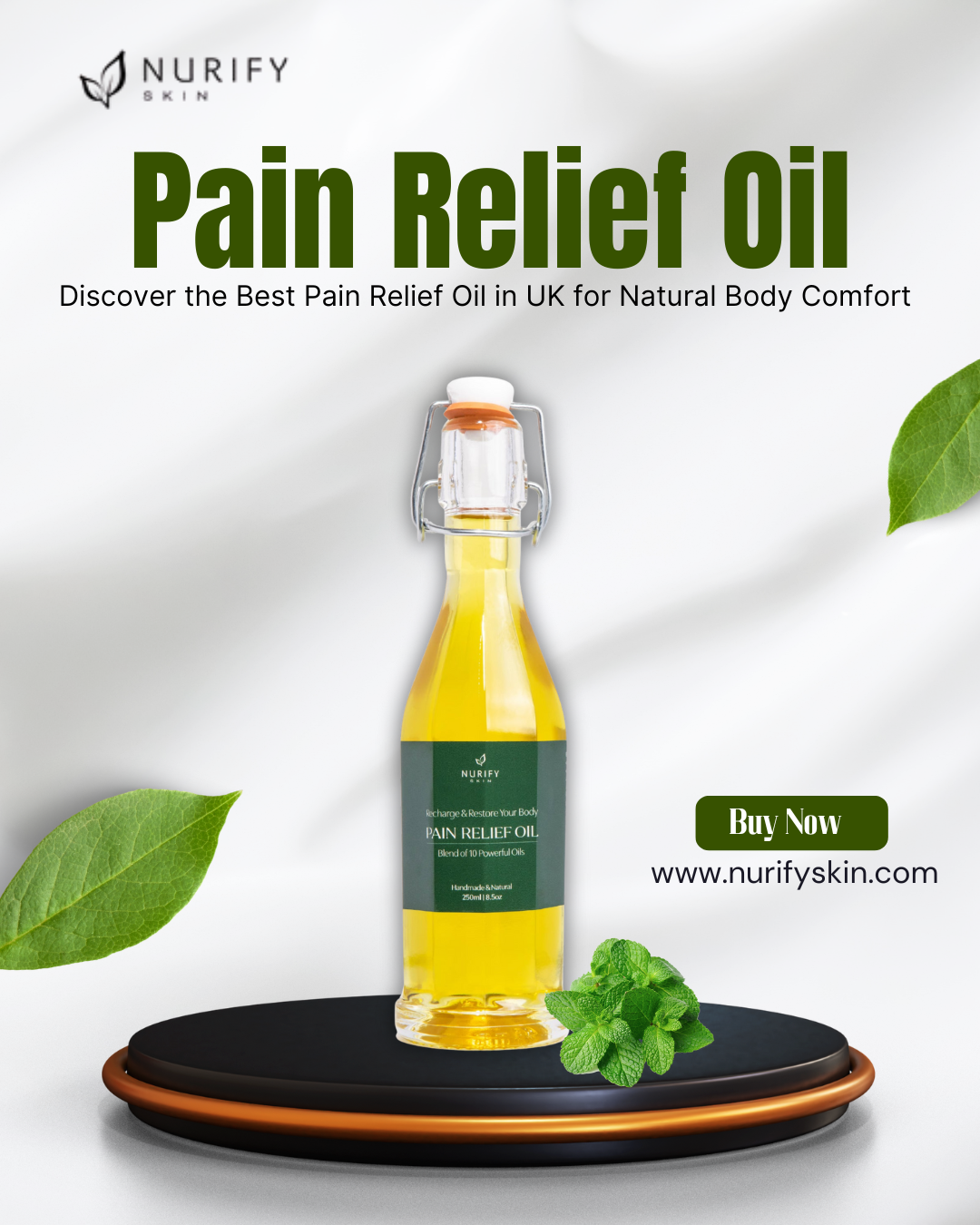 Discover the Best Pain Relief Oil in UK for Natural Body Comfort