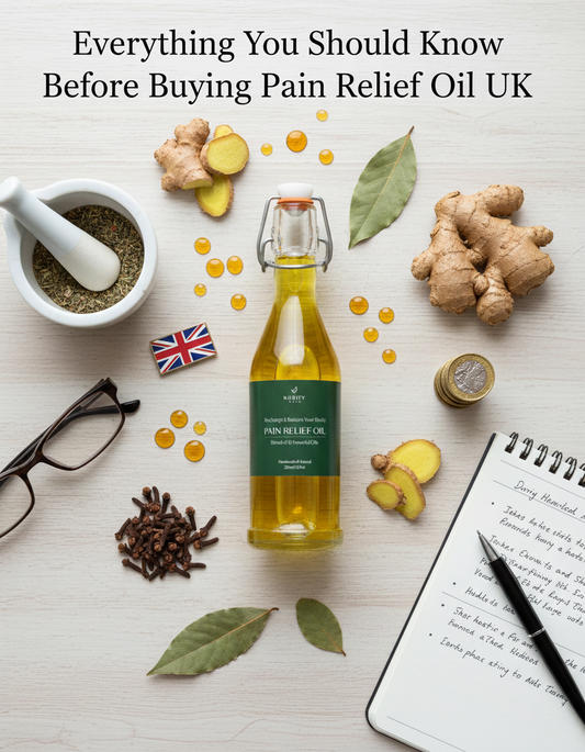 Everything You Should Know Before Buying Pain Relief Oil UK