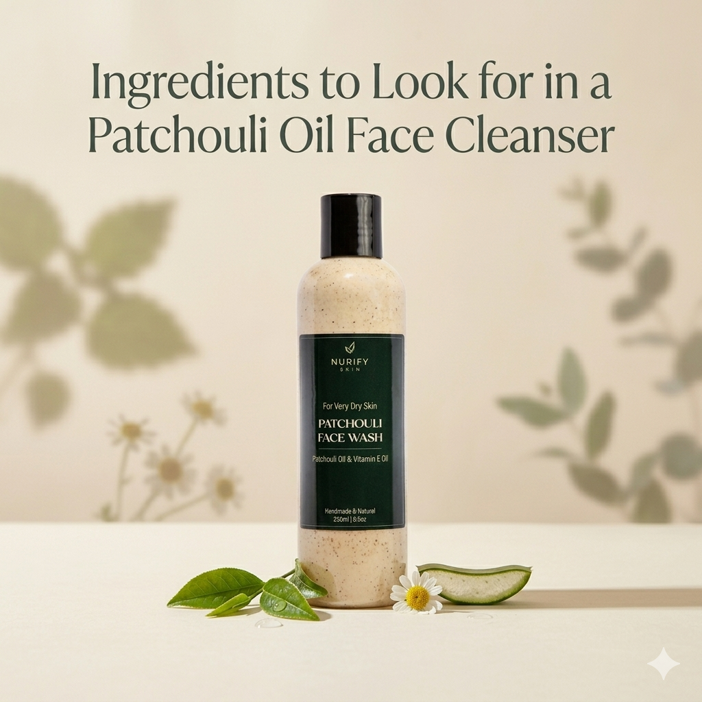 Ingredients to Look for in a Patchouli Oil Face Cleanser