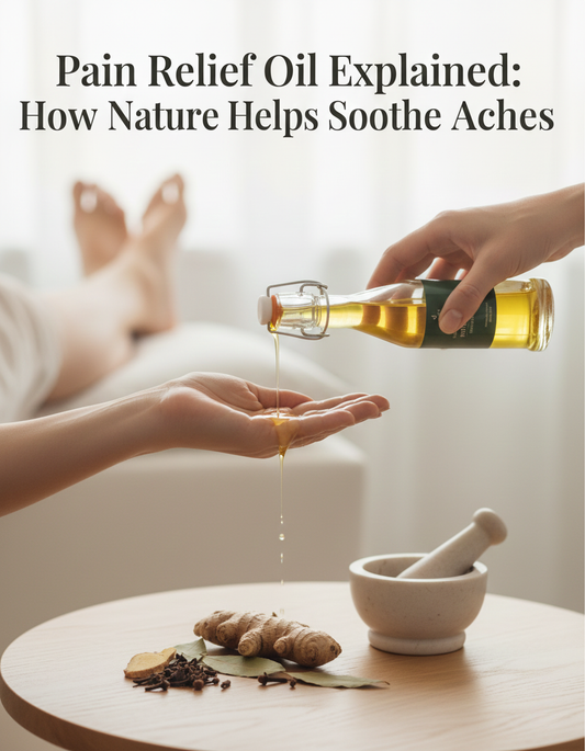 Pain Relief Oil Explained How Nature Helps Soothe Aches