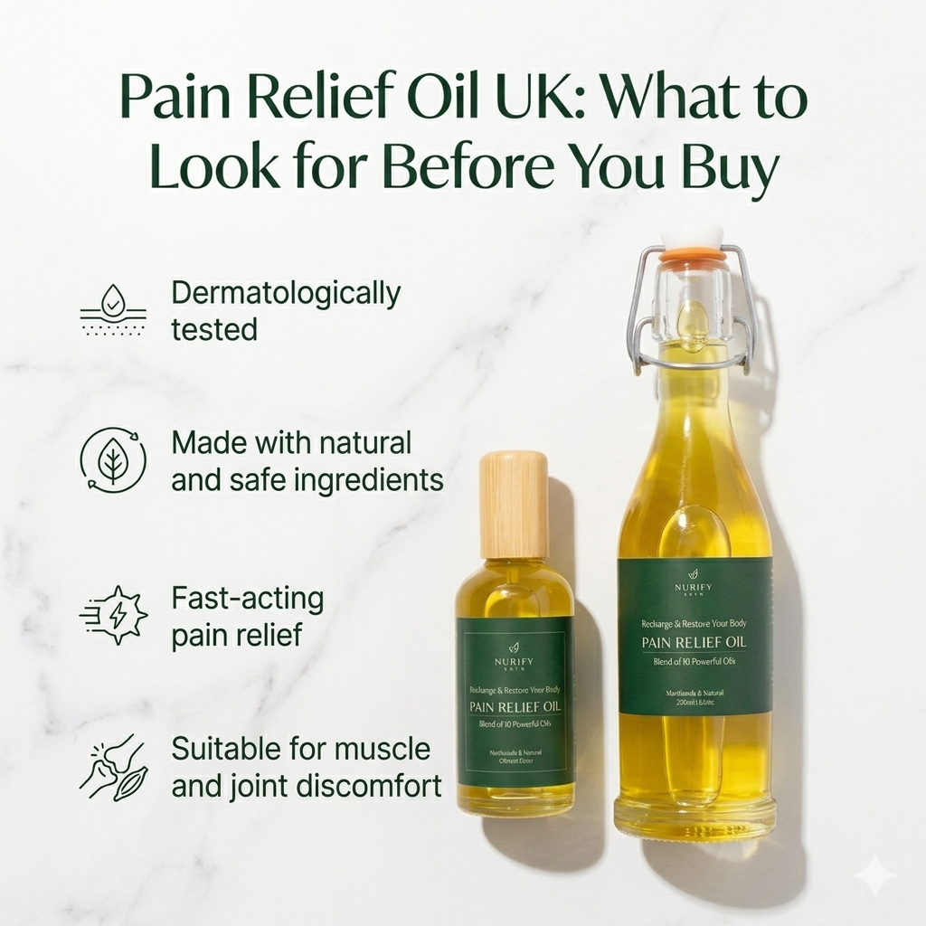 Pain Relief Oil UK: What to Look for Before You Buy