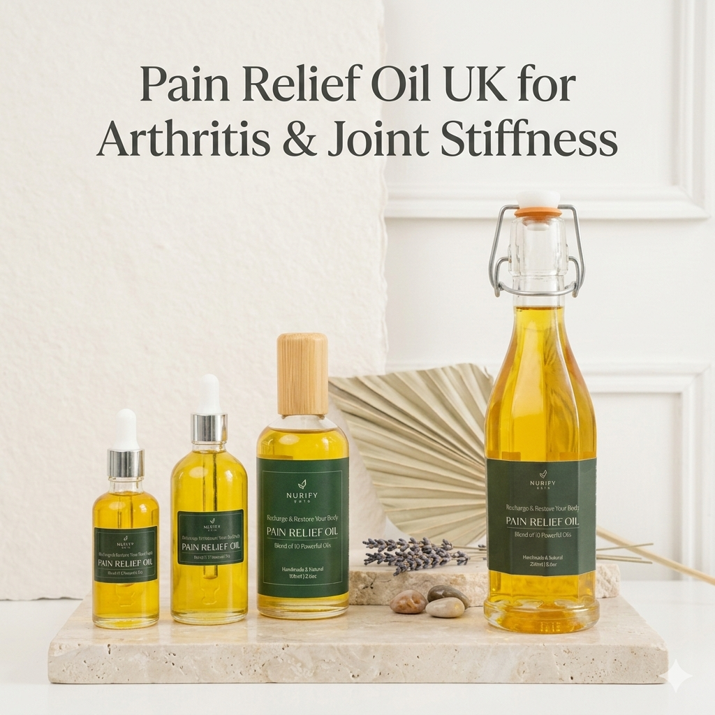 Pain Relief Oil UK for Arthritis & Joint Stiffness