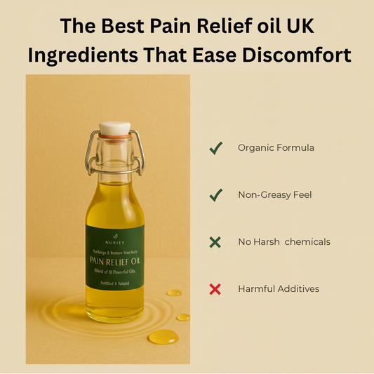 The Best Pain Relief oil UK Ingredients That Ease Discomfort