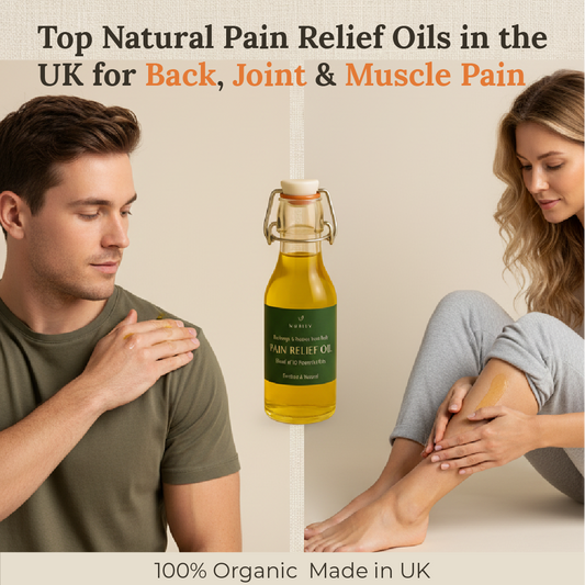 Top Natural Pain Relief Oil UK for Back, Joint & Muscle Pain