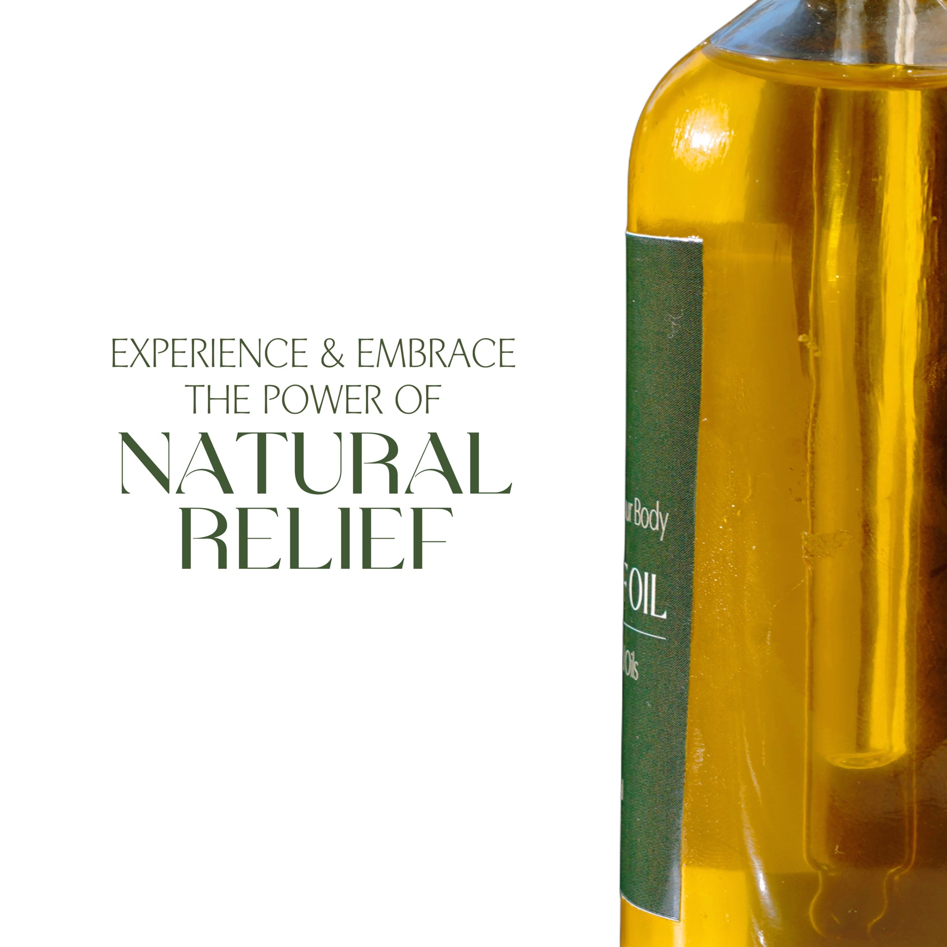 Blend of oils for rejuvenation and pain relief from arthritis, back pain, shoulder pain and other aches & pains