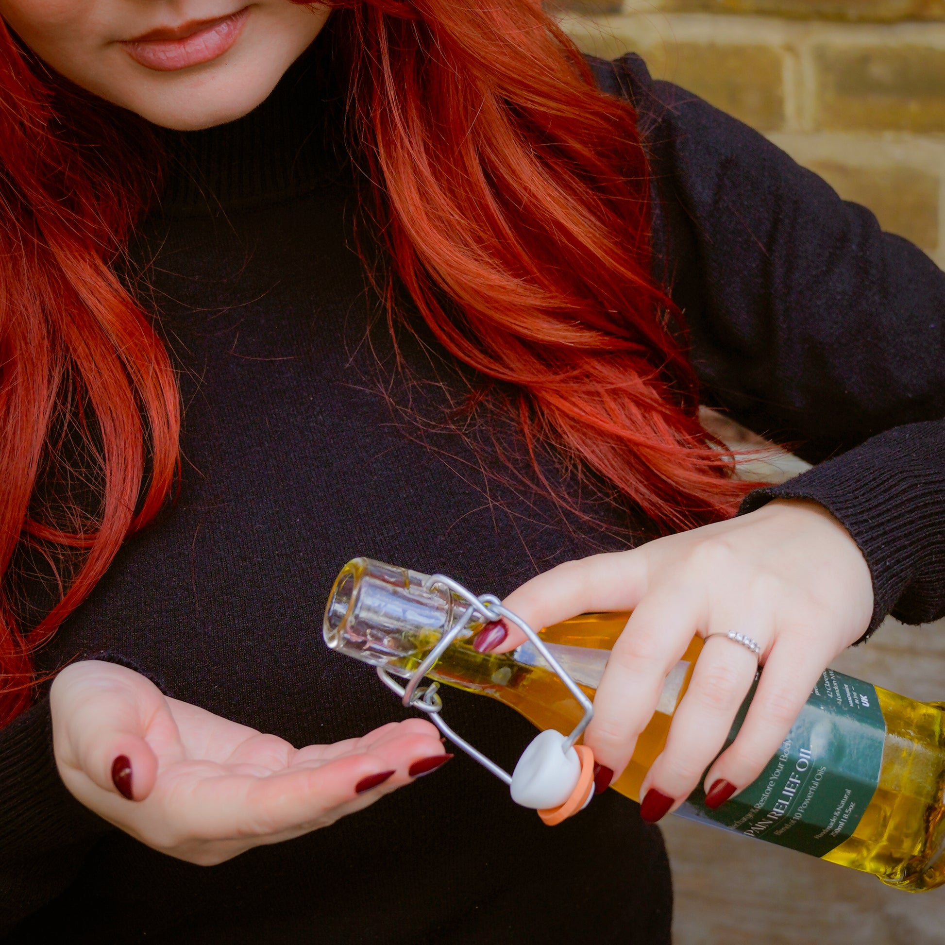 Blend of oils for rejuvenation and pain relief from arthritis, back pain, shoulder pain and other aches & pains