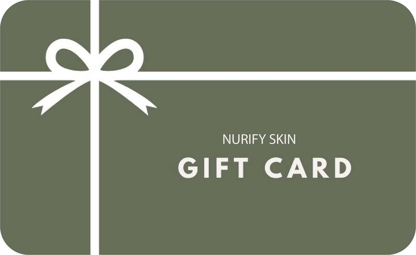 Nurify Skin Gift Card