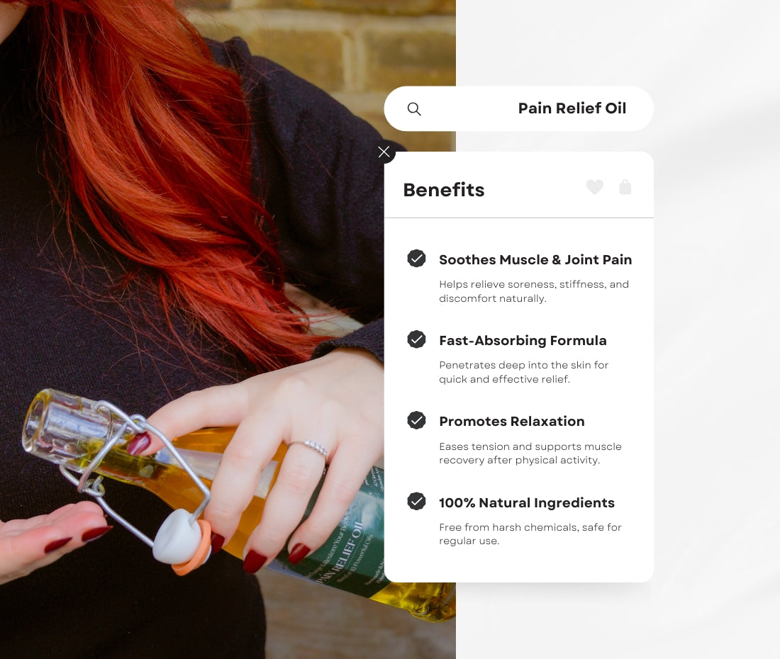 Pain Relief Oil